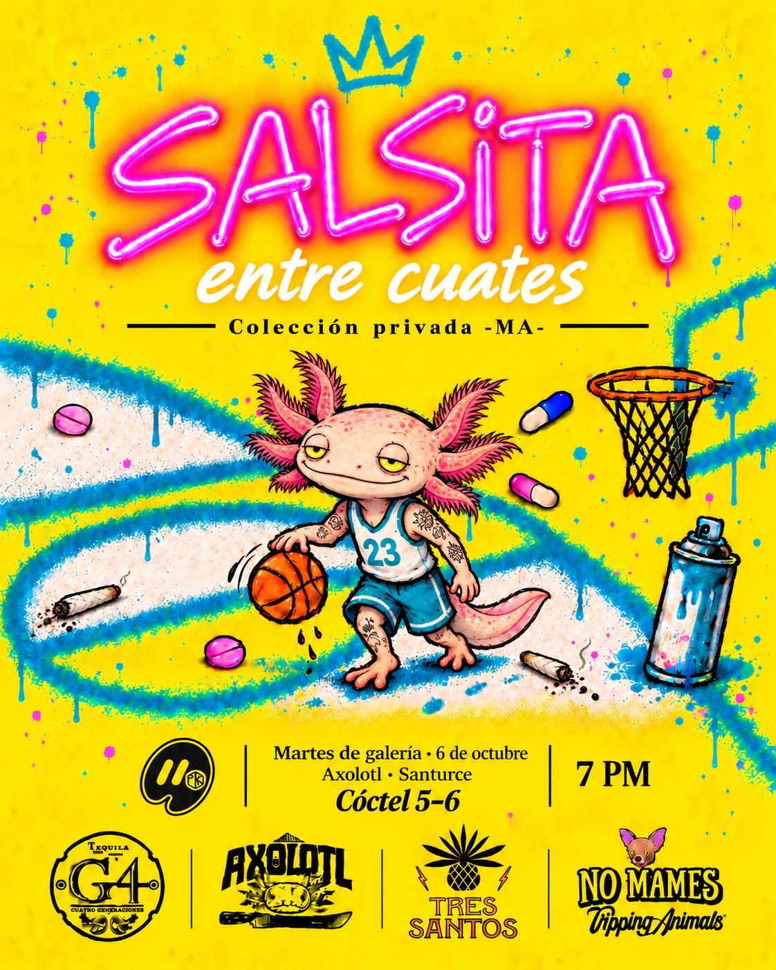 Salsita entre Cuates — Colección privada -MA-