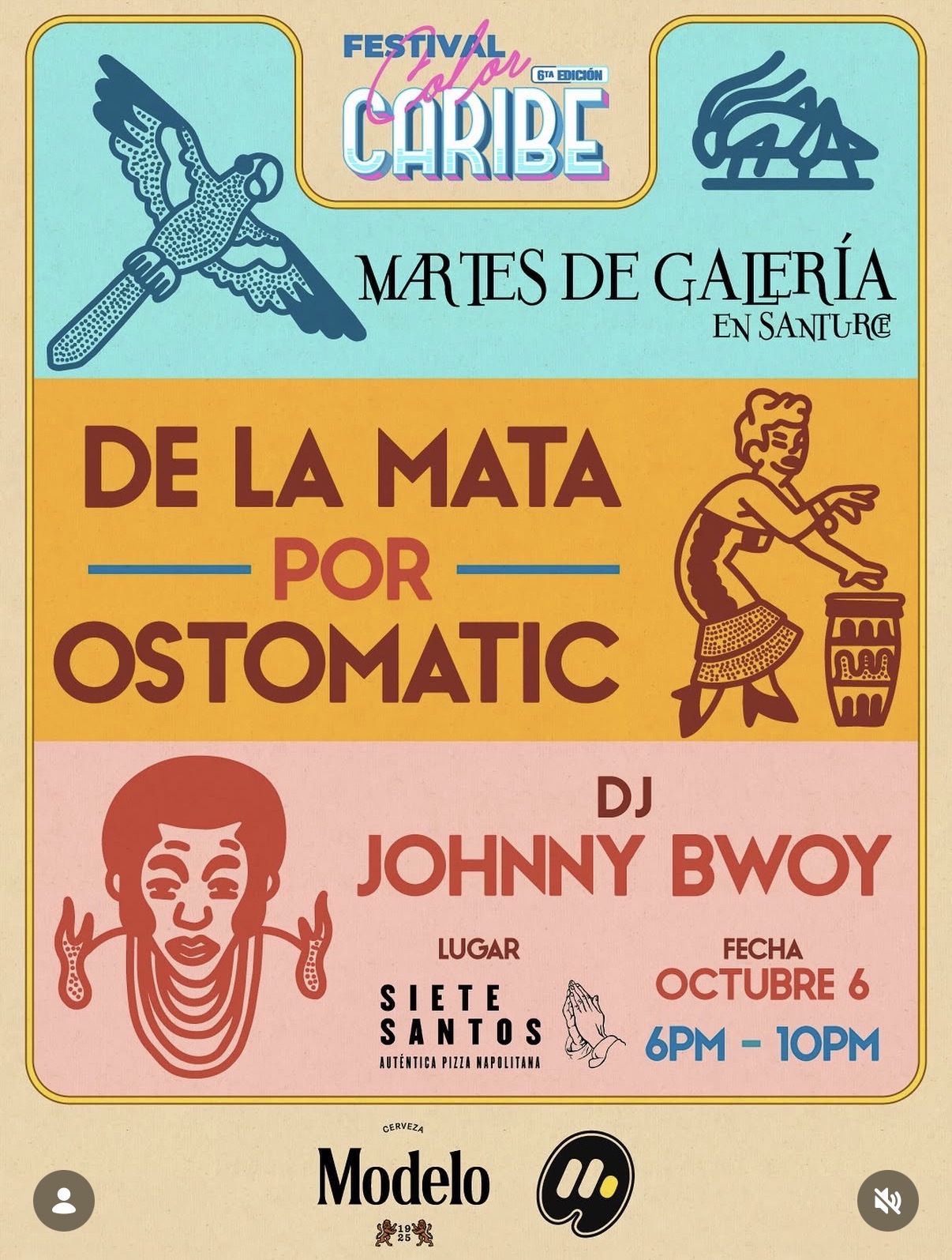 De la Mata por Ostomatic — Festival Color Caribe