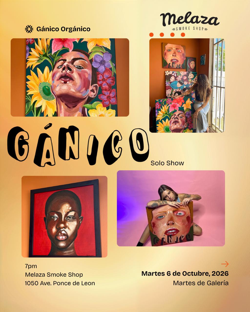 Gánico — Solo Show