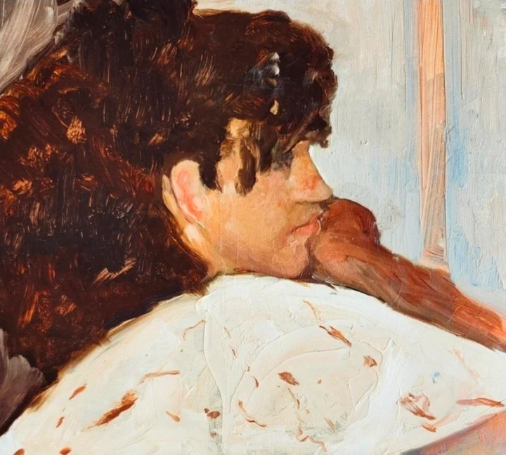 Retrato (detalle) — Emmanuel F. Navarro Pizarro