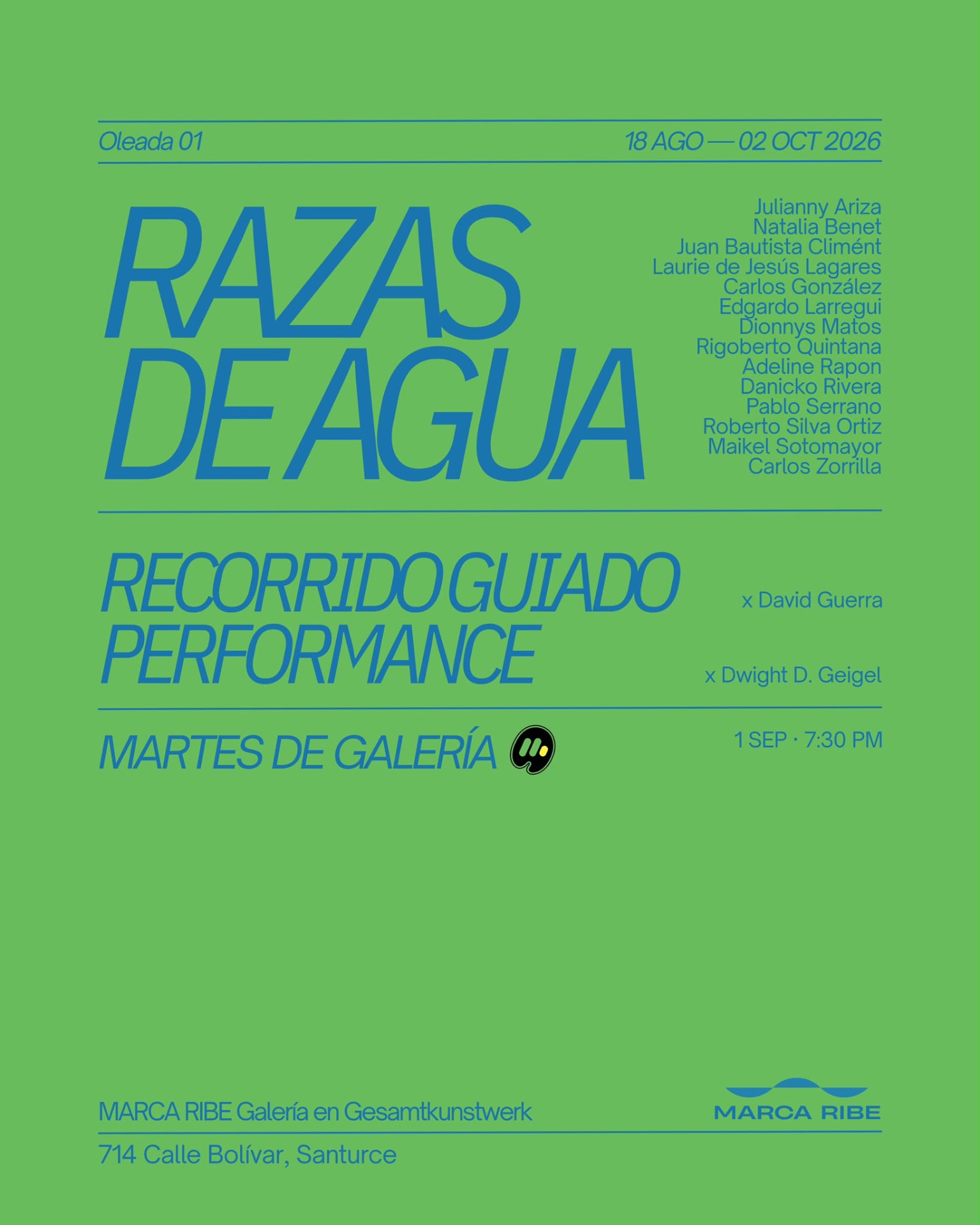 Razas de Agua — Oleada 01
